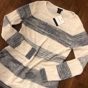 Calvin Klein Jeans Striped Splitback sweater